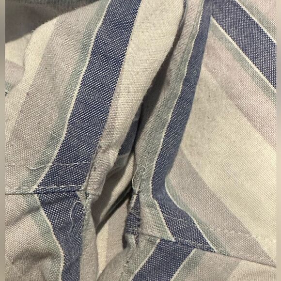 LEVI’S Men’s Vintage Striped Casual Button Down Short Sleeve Top Sz XL - Picture 9 of 9